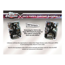 2023 Topps Chrome Baseball Jumbo Box