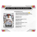 2023 Topps Tribute Baseball Hobby Box