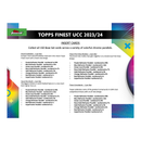 2023/24 Topps Finest UEFA Club Competitions Soccer Hobby Box
