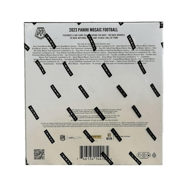 2023 Panini Mosaic NFL Football Trading Cards Mega Box Superior Sports Investments Exclusive ! Look for Autographs.