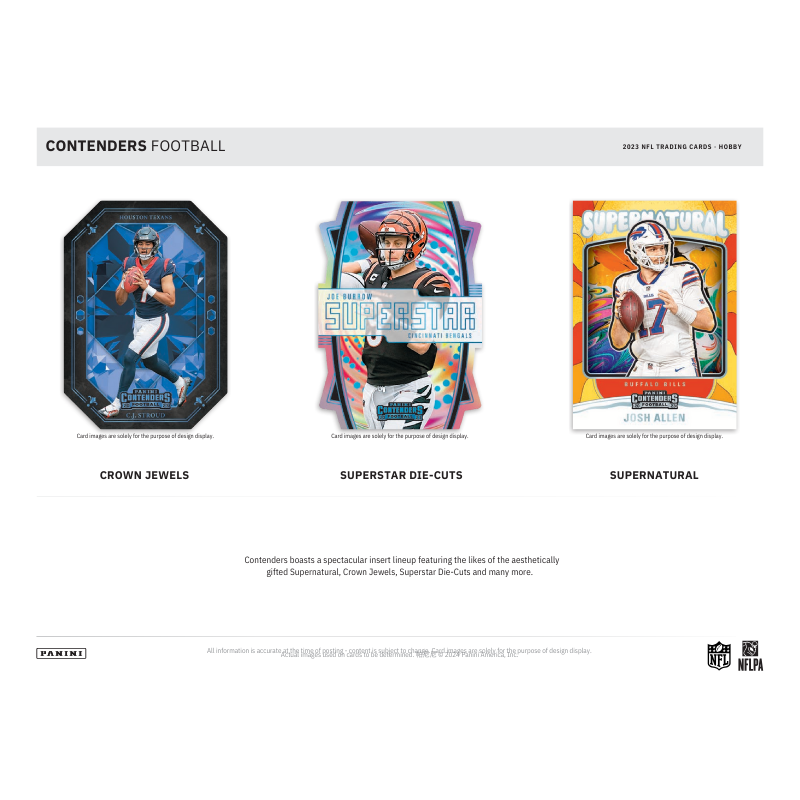 2023 Panini Contenders Football Hobby Box