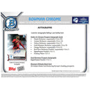 2022 Bowman Chrome Road to UEFA Under 21 European Championship Soccer Hobby Box