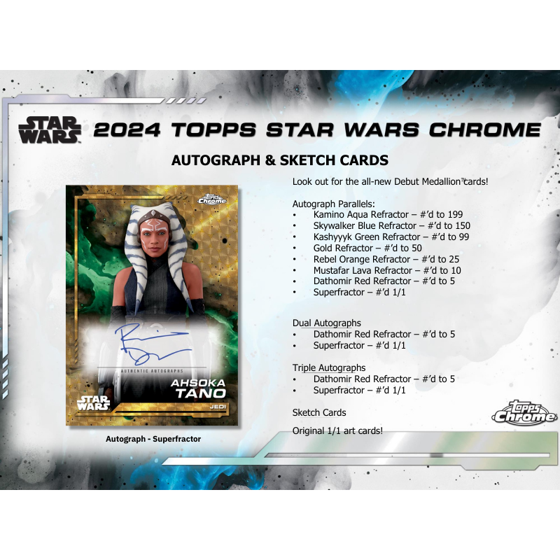 2024 Topps Star Wars Chrome Hobby Box