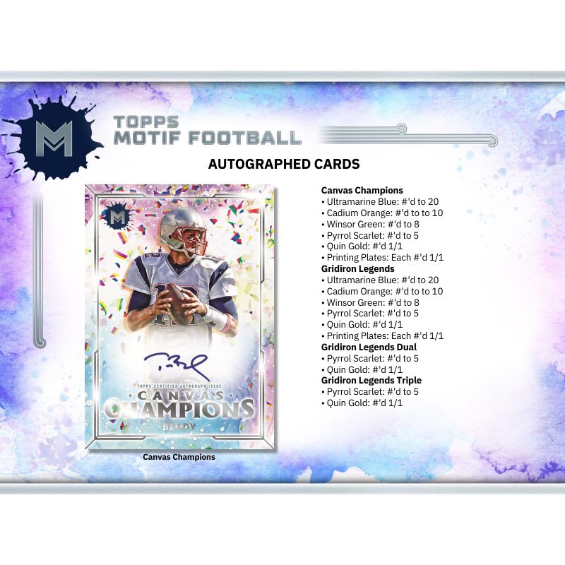 2023 Topps Motif Football Hobby Box