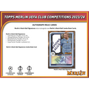 2023/24 Topps UEFA Club Competitions Merlin Chrome Soccer Hobby Box