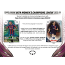 2023/24 Topps UEFA Women's Champions League Chrome Soccer Hobby Box