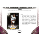 2023/24 Topps UEFA Women's Champions League Chrome Soccer Hobby Box