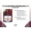 2023/24 Topps UEFA Women's Champions League Chrome Soccer Hobby Box