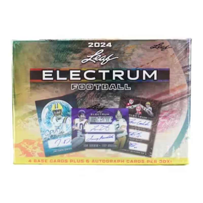 2024 Leaf Electrum Football Hobby Box