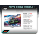 2024 Topps Chrome Formula 1 Hobby Box