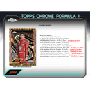 2024 Topps Chrome Formula 1 Qualifying Lap Box