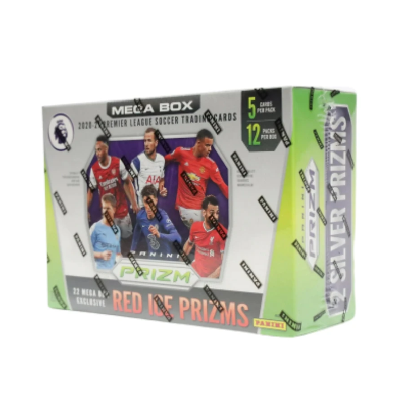 2020/21 Panini Prizm EPL Soccer Mega Box (Red Ice)
