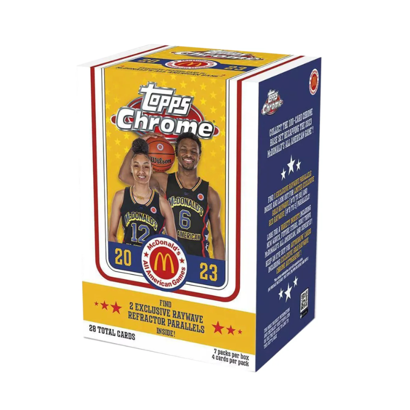 2023 Topps Chrome McDonald's All-American Basketball Blaster Box