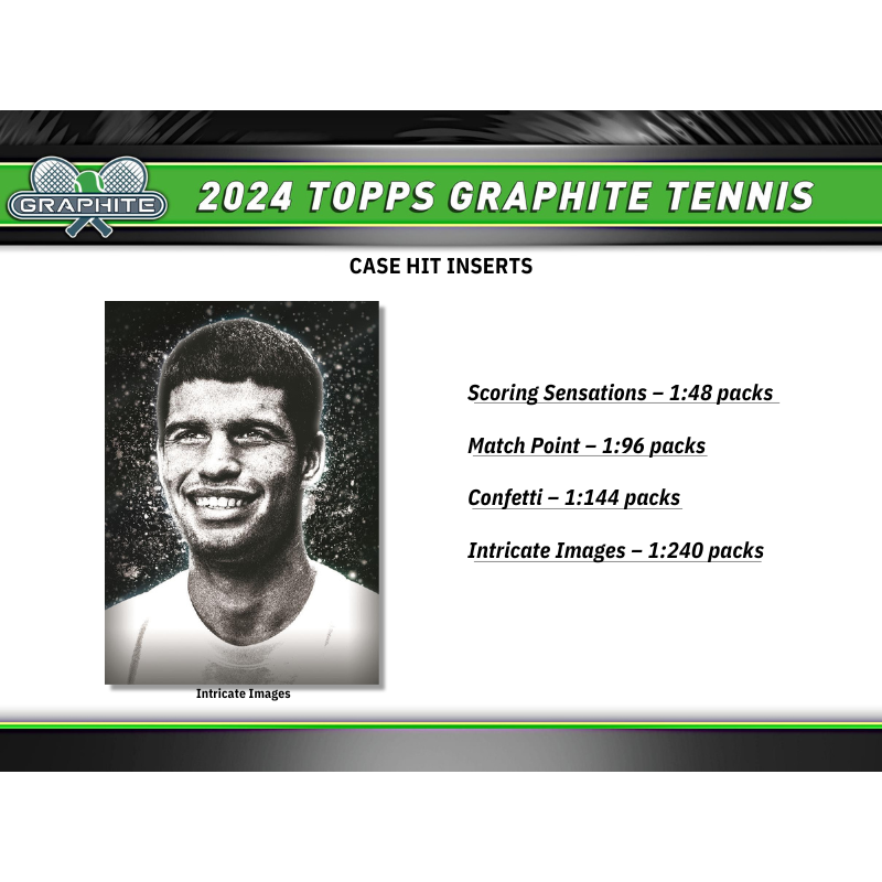2024 Topps Graphite Tennis Hobby Box