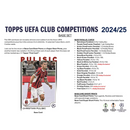 2024/25 Topps UEFA Club Competitions Soccer Hobby Box