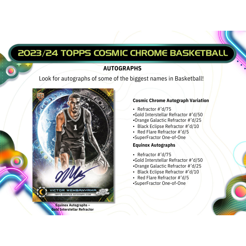 2023/24 Topps Cosmic Chrome Basketball Hobby Box