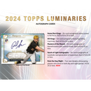 2024 Topps Luminaries Baseball Hobby Box