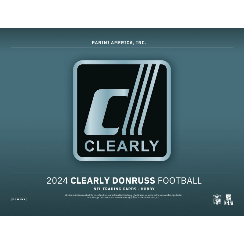 2024 Panini Clearly Donruss Football Hobby Box
