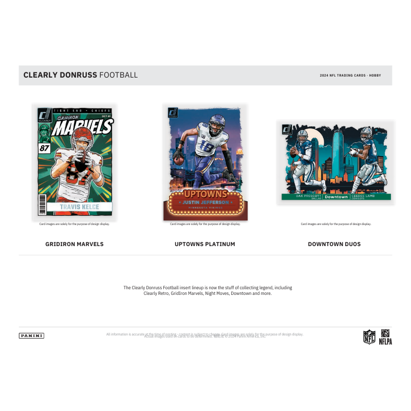 2024 Panini Clearly Donruss Football Hobby Box