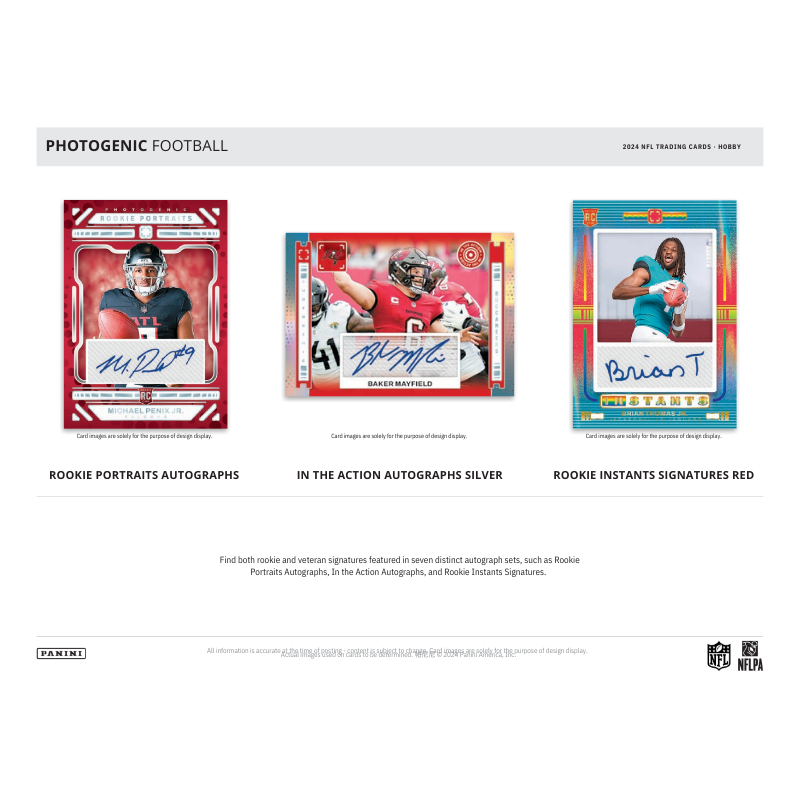 2024 Panini Photogenic Football Hobby Box