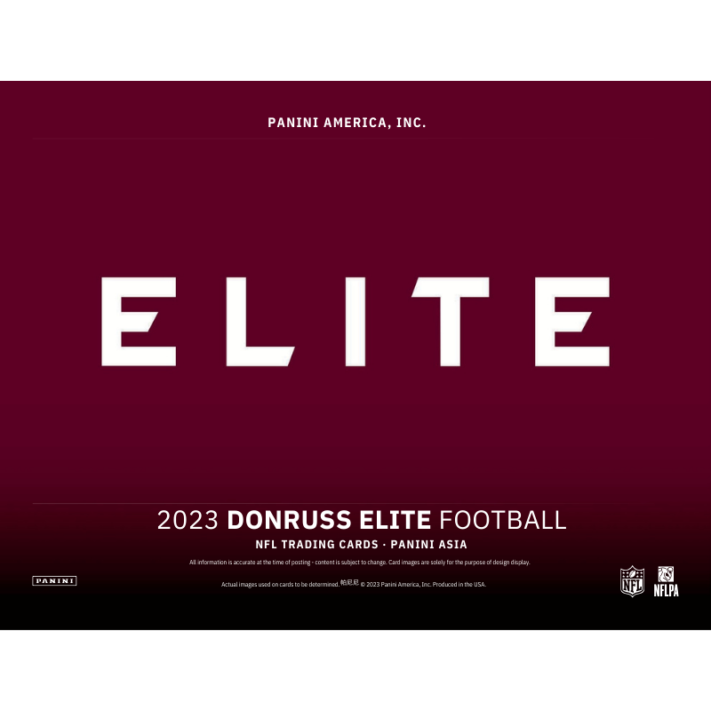 2023 Panini Donruss Elite Football Tmall Box