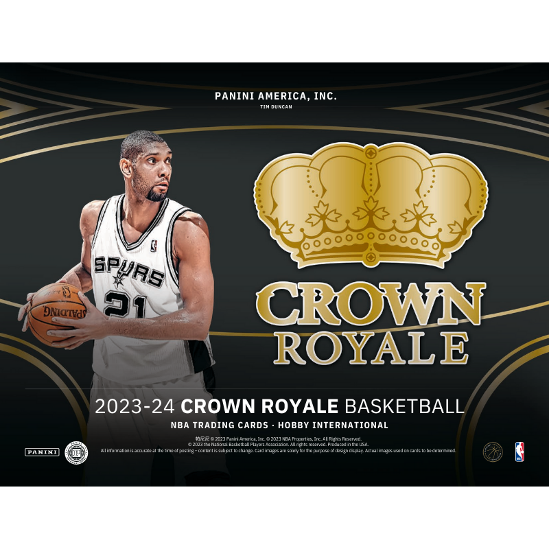 2023/24 Panini Crown Royale Basketball International Hobby Box