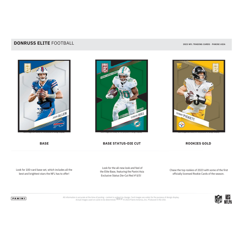 2023 Panini Donruss Elite Football Tmall Box