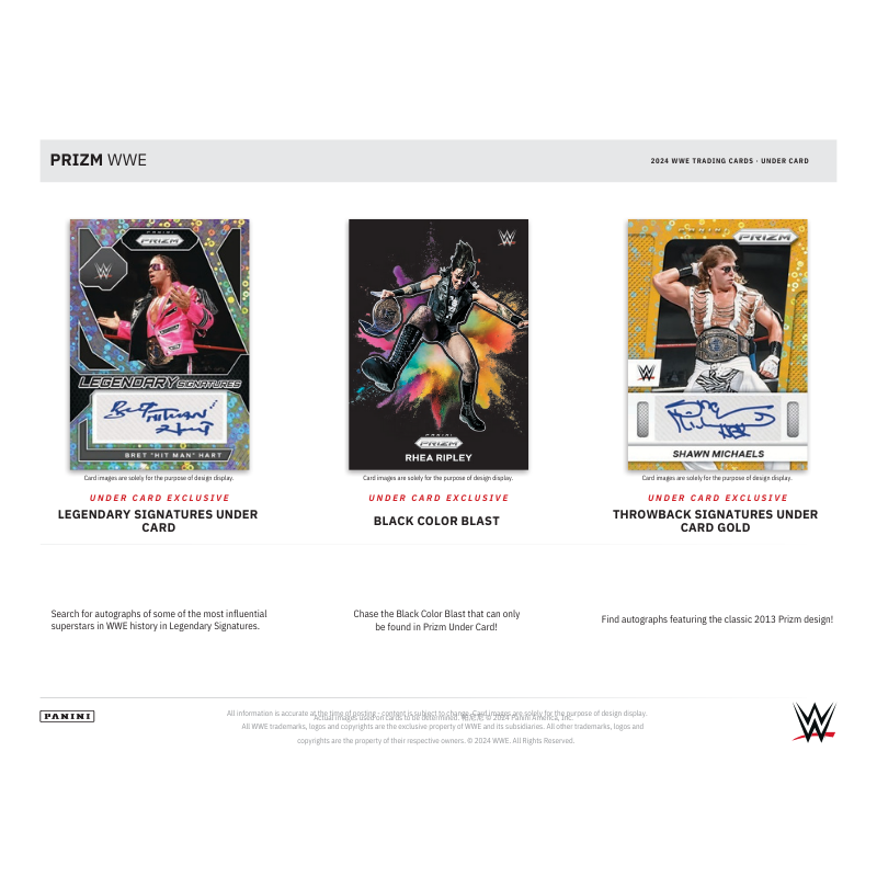 2024 Panini Prizm WWE Undercard Hobby Box