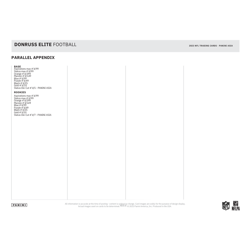 2023 Panini Donruss Elite Football Tmall Box
