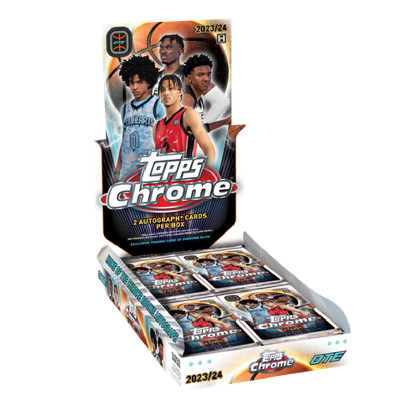 2023/24 Overtime Elite Topps Chrome Basketball Hobby Box