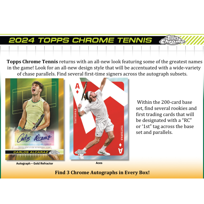 2024 Topps Chrome Tennis Breaker's Delight Box