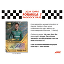 2024 Topps Paddock Pass Formula 1 F1 Hobby Box
